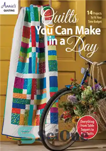 دانلود کتاب Quilts You Can Make In a Day – لحاف هایی که می توانید در یک روز درست کنید