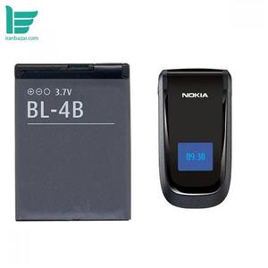 باتری موبایل نوکیا مدل BL-4B - ظرفیت 700 میلی آمپر مناسب موبایل 2660 NOKIA