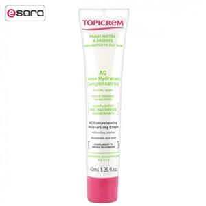 کرم مرطوب کننده و آبرسان تاپی کرم مدل Moisturizing Cream حجم 40 میلی لیتر