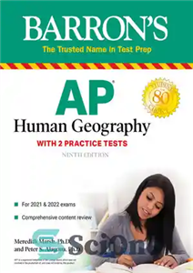 دانلود کتاب AP Human Geography: with 2 Practice Tests – AP جغرافیای انسانی: با 2 تست تمرینی
