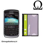 باتری موبایل بلک بری مدل D-X1 با ظرفیت 1400 میلی آمپر مناسب موبایل Blackberry Bold 9650