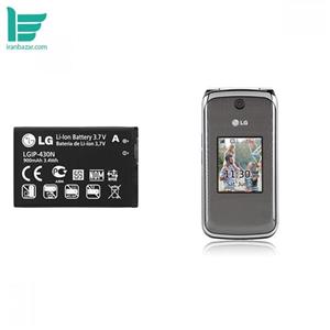 باتری موبایل ال جی مدل LGIP-430N - ظرفیت 900 میلی آمپر مناسب گوشی موبایل LG UN430
