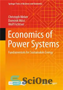 دانلود کتاب Economics of Power Systems. Fundamentals for Sustainable Energy – اقتصاد سیستم های قدرت. مبانی انرژی پایدار