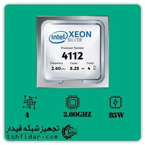 پردازنده سرور اینتل زئون Intel Xeon Silver 4112 Processor