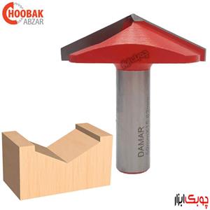 تیغ فرز V شکل دامار مدل DM085004_130