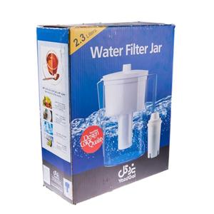 پارچ تصفیه آب 2.3 لیتری یزدگل کد 121 YazdGol 2.3 Liters 121 Water Filter Jug