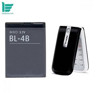 باتری موبایل نوکیا مدل BL-4B - ظرفیت 700 میلی آمپر مناسب گوشی موبایل NOKIA 2630