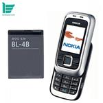 باتری موبایل نوکیا مدل BL-4B با ظرفیت 700 میلی آمپر مناسب برای گوشی موبایل NOKIA 7500P