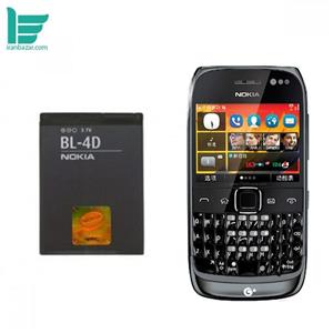 باتری موبایل نوکیا مدل BL-4D - ظرفیت 1200 میلی آمپر مناسب موبایل Nokia 702 T