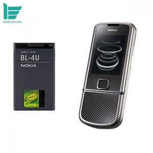 باتری موبایل نوکیا مدل BL-4U - ظرفیت 1000 میلی آمپر مناسب موبایل Nokia arte 8800