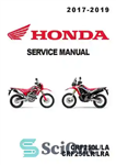 دانلود کتاب Honda CRF250L/LA/LR/LRA/RALLYE 2017-2020 Service Manual – راهنمای خدمات هوندا CRF250L/LA/LR/LRA/RALLYE 2017-2020