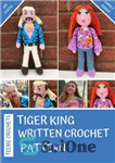 دانلود کتاب Tiger King: Written Crochet Pattern – شاه ببر: الگوی قلاب بافی نوشته شده