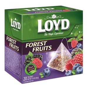 دمنوش میوه های جنگلی لوید بسته 20 عددی Loyd Forest Fruits Herbal Tea 