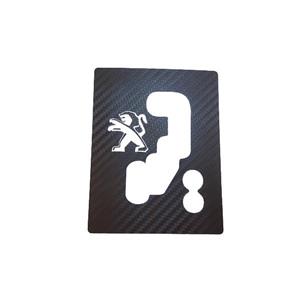 برچسب لیور دنده خودرو کد S107 مناسب برای پژو 207