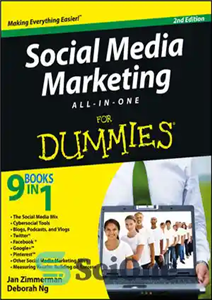 دانلود کتاب Social media marketing all-in-one for dummies – بازاریابی رسانه های اجتماعی همه کاره برای آدمک ها