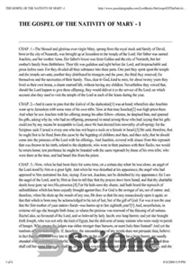 دانلود کتاب GOSPEL OF THE NATIVITY OF MARY -1 – انجیل ولادت مریم -1