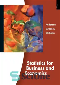 دانلود کتاب Statistics for Business and Economics – آمار برای تجارت و اقتصاد