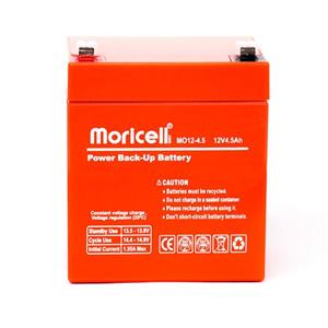 باتری دزدگیر و سانترال Moricell مدل 12 ولت 4.5 آمپر ساعت
