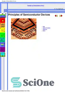 دانلود کتاب Principles Of Semiconductor Devices – اصول دستگاههای نیمه هادی