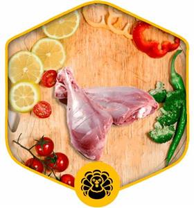 ساق بوقلمون تازه توکاسان خاور مقدار 0.9 کیلوگرم Tukasan Khavar Turkey Leg 0.9kg