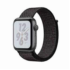 ساعت هوشمند اپل سری 4 مدل Milanese Loop 44mm black Apple Watch Series 4 44mm Space Gray Aluminum Case with Black Sport Loop Band