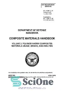 دانلود کتاب DEPARTMENT OF DEFENSE HANDBOOK COMPOSITE MATERIALS HANDBOOK POLYMER MATRIX COMPOSITES – کتابچه راهنمای راهنمای کتاب کامپوزیت مواد کامپوزیت...