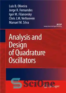 دانلود کتاب Analysis And Design Of Quadrature Oscillators – تجزیه و تحلیل و طراحی نوسان سازهای چهارگوش