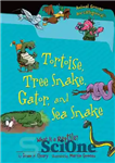 دانلود کتاب Tortoise, Tree Snake, Gator, and Sea Snake: What Is a Reptile  – لاک پشت، مار درختی، گیتور و...