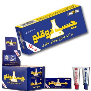غفاری چسب دوقلوی همه کاره شفاف