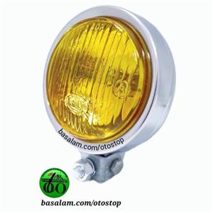 چراغ مه شکن سپر جلو مناسب خودرو های باری نیسان  مزدا پیکان وانت  بدنه استیل  و شیشه زرد ضخیم  همراه با  لامپ گازی تک سیم