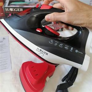 اتو بخار هایگر haeger مدل HG-1211 باقابلیت جداشدن سیم از دستگاه قدرت دستگاه 2200 وات