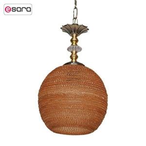 لوستر تک شاخه مدل توپ کد 18