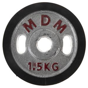 وزنه دمبل ام دی 1.5 کیلوگرم بسته 2 عددی MDM Dumbbell Plate Weight 1.5Kg Pack Of 