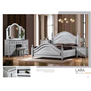 سرویس خواب دو نفره ام دی اف مدرن مدل لارا