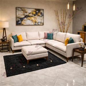 مبل ال 7 نفره ساده کم جا مدل کارن