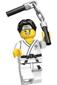 لگو Minifigures 71027 Series 20: 10.martial Arts Boy RS-L-71027-10