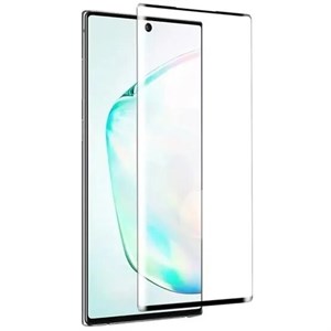 گلس فول چسب خمیده سامسونگ Samsung Galaxy Note 10 شفاف