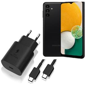 فست شارژر اصلی سامسونگ Samsung Galaxy A13 2022 به همراه کابل تایپ سی