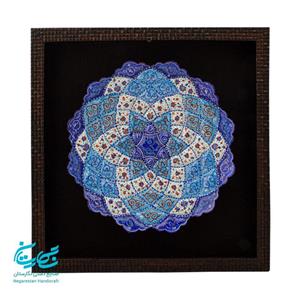 تابلو بشقاب میناکاری 25 (34 در 34 سانتیمتر)