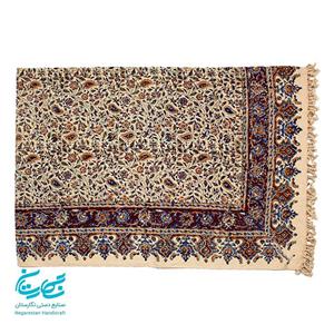 قلمکاری  رومیزی قلمکار 100 در 150 طرح گل ریز 