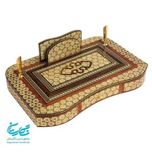جاقلمی خاتم کاری بزرگ کشو دار 
