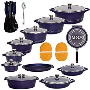 سرویس قابلمه 33 پارچه MGS طرح ایتالیا B