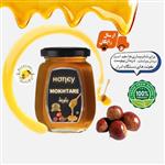 عسل طبیعی شاه بلوط خام استثنایی ساکارز زیر 2درصد(مستقیم از زنبوردار) 