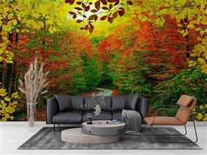 پوستر دیواری طبیعت پاییزی M10296900