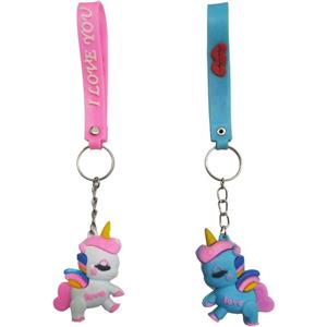 جاکلیدی سیلیکونی فانتزی اسب شاخدار کد 12087