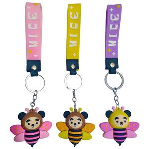 جاکلیدی سیلیکونی فانتزی زنبور کد 96