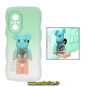 قاب گوشی Huawei Nova 9 SE هوآوی طرح ژله ای شفاف بالشتی عروسکی هولدردار کد 107
