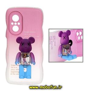قاب گوشی Huawei Nova 9 SE هوآوی طرح ژله ای شفاف بالشتی عروسکی هولدردار کد 109