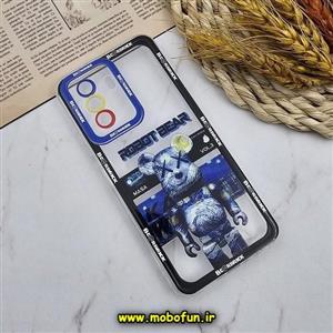 قاب گوشی Huawei Nova Y70 هوآوی شفاف فانتزی طرح خرسی KAWS کد 92