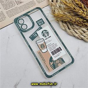 قاب گوشی Redmi A1 - Redmi A2 شیائومی شفاف فانتزی طرح استارباکس STARBUCKS کد 32